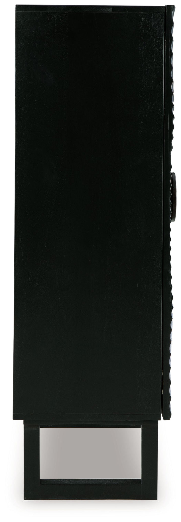 Fosterman - Accent Cabinet - Distressed Black