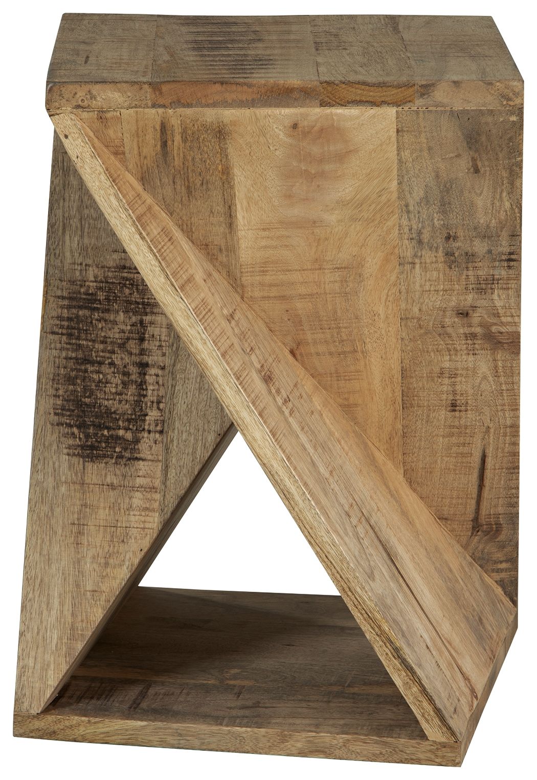 Zalemont - Accent Table - Distressed Brown