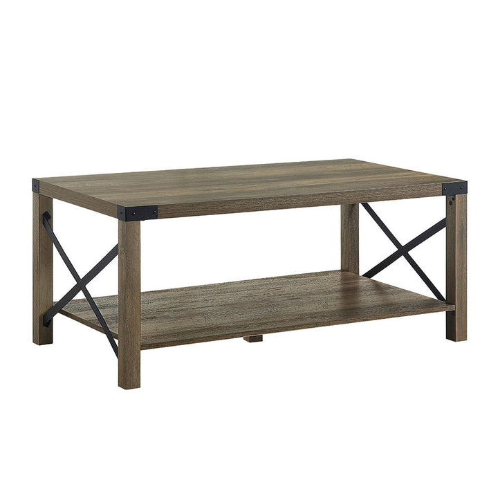 Abiram - Coffee Table - Rustic Oak