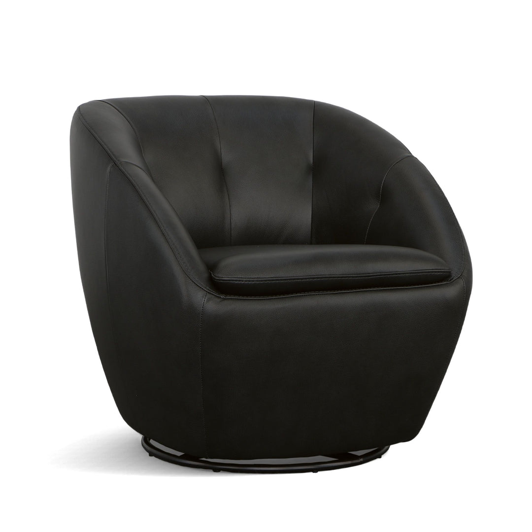 Wade  Swivel Chair  Ebony