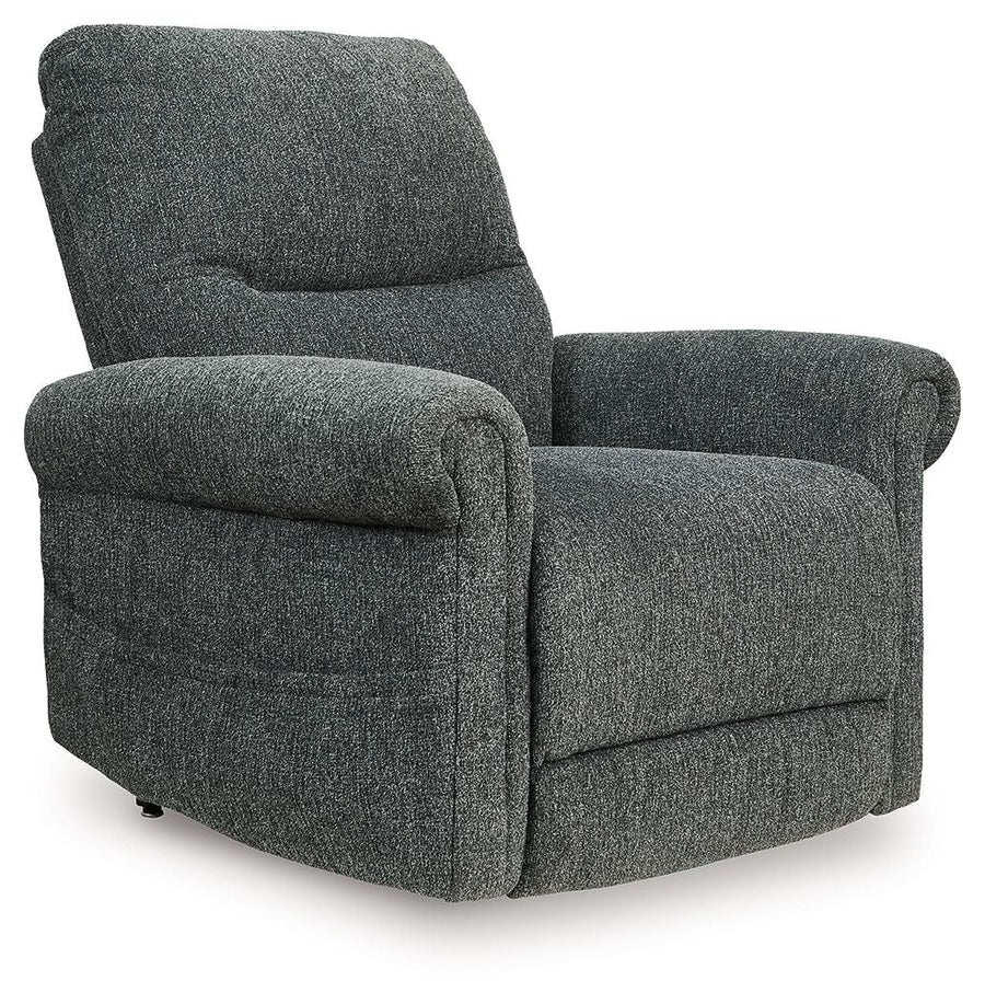Aureta Power Lift Recliner with Heat and Massage in Next-Gen Nuvella™ Fabric - Brown
