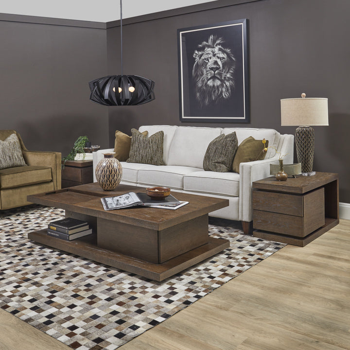 flexsteel-w1013-0311-athens-rectangular-coffee-table-with-casters-chocolate-brown