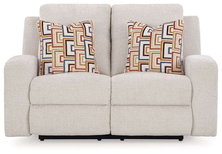 Danum - Reclining Loveseat - Stone