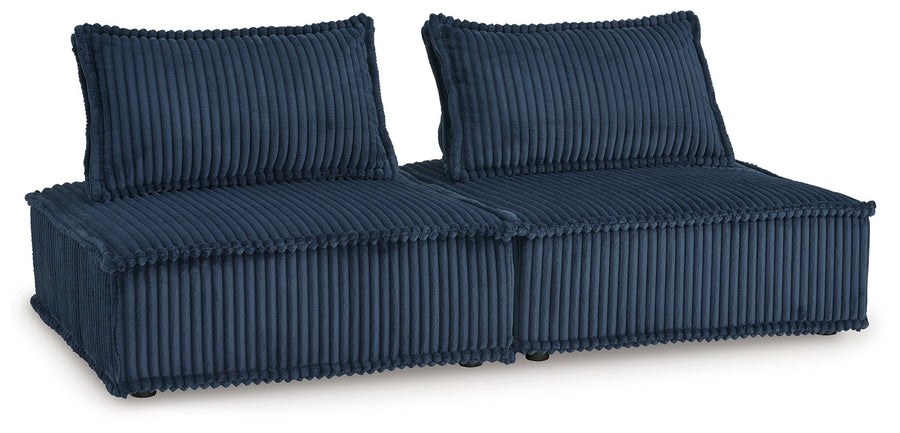 Bales - 2-Piece Modular Seating - Navy by Ashley Furniture product image