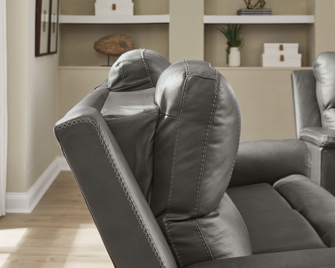 Bleckley - Power Reclining Sofa With Adjustable Headrest - Anchor by Ashley Furniture product image