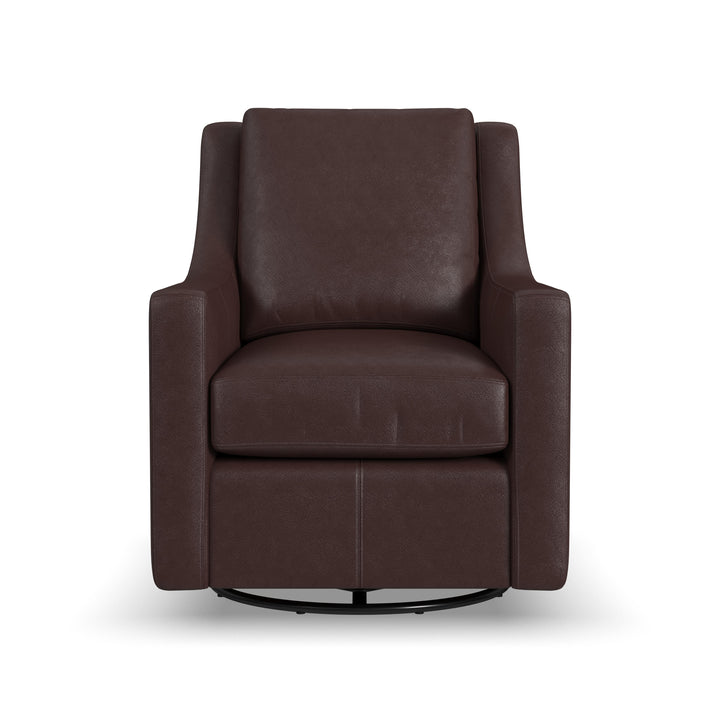 Murph Leather Swivel Chair