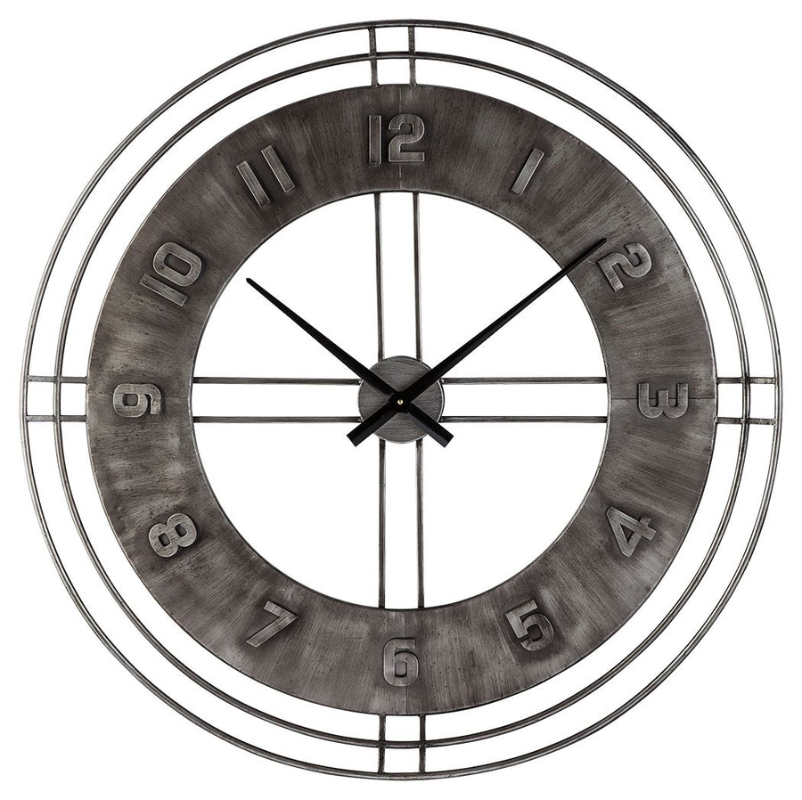 Ana Sofia - Wall Clock - Antique Gray