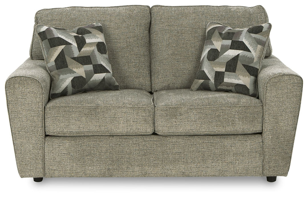 Cascilla - Loveseat - Light Gray