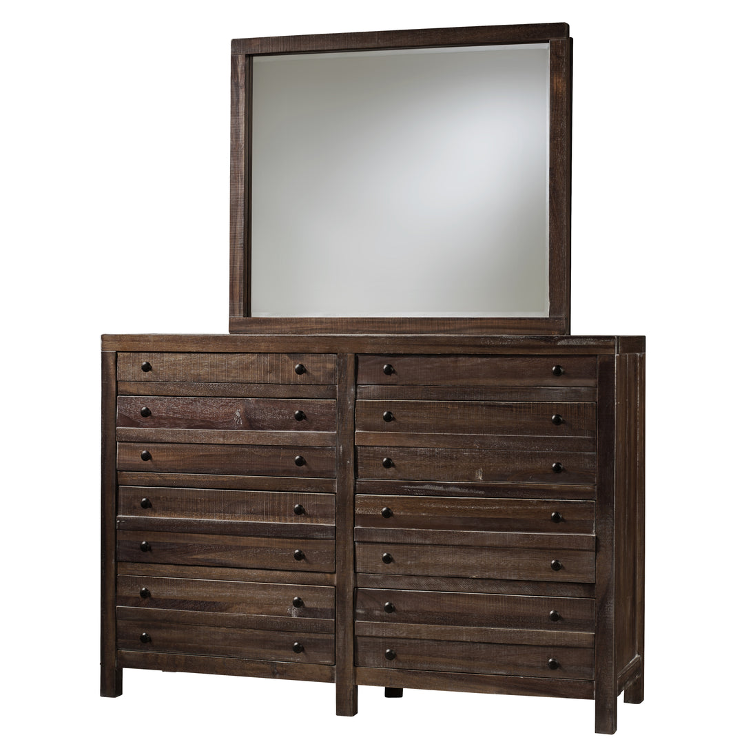 Modus Furniture 8T0682A Townsend Eight Drawer Solid Wood Dresser In Java 2024