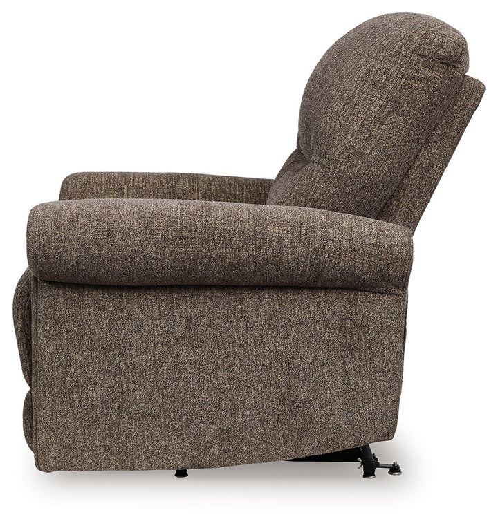 Aureta Power Lift Recliner with Heat and Massage in Next-Gen Nuvella™ Fabric - Charcoal