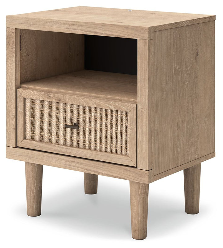 Cielden - One Drawer Night Stand - Two-Tone