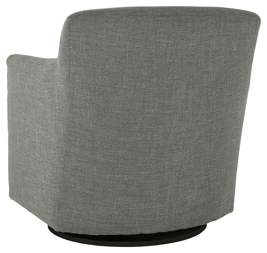 Bradney - Swivel Accent Chair - Gray