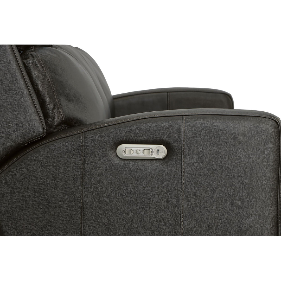 Flexsteel 1820-62PH-29702 Cody  Power Reclining Sofa With Power Headrests  Shadow
