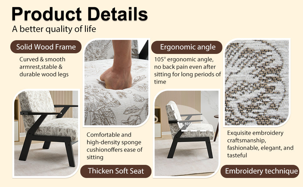 mid-century-modern-lounge-armchair-seat-cushion-for-living-room-studybeige-grey