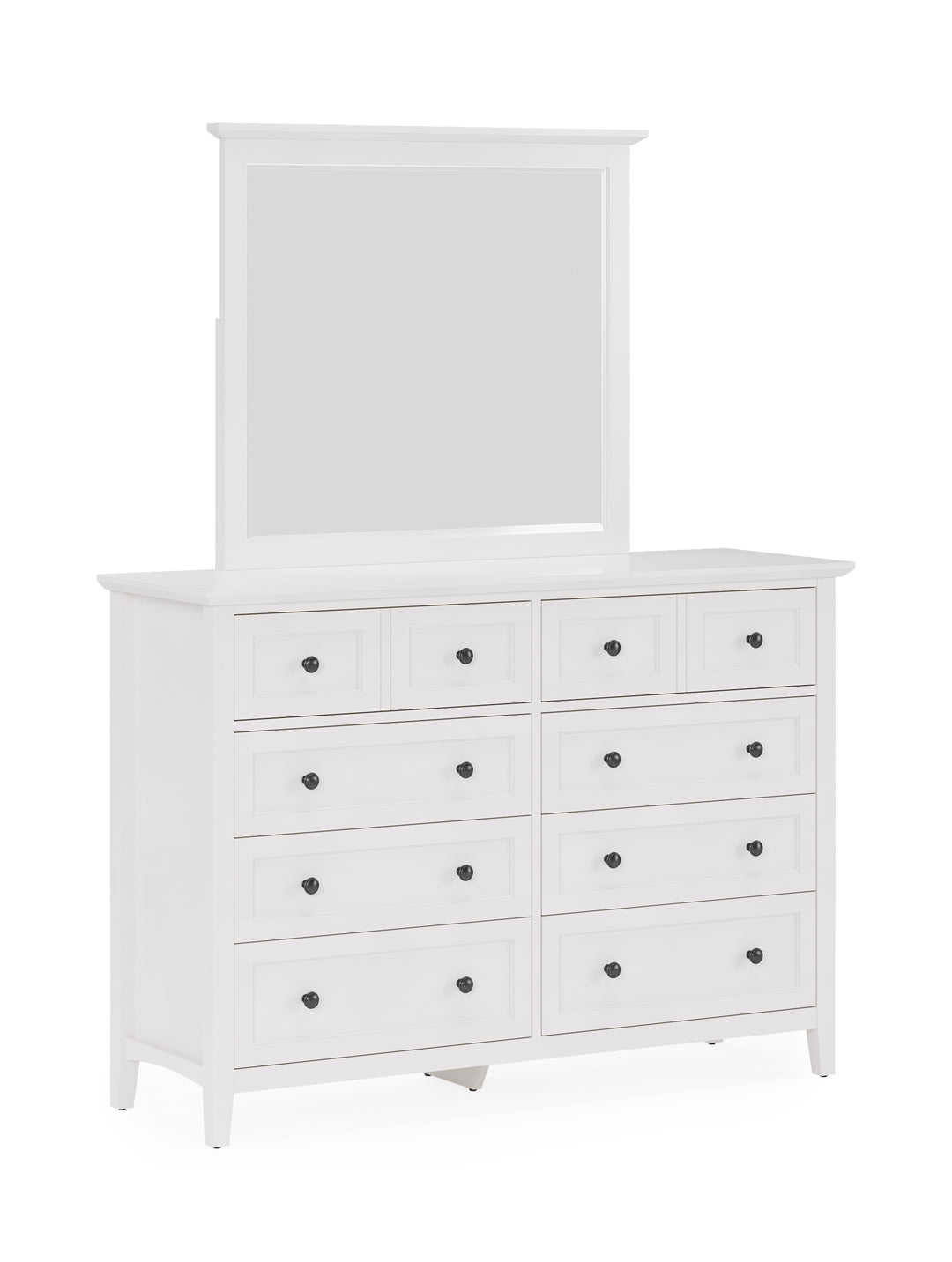 Modus Furniture Pnra82A Grace Eight Drawer Dresser In Snowfall White 2024