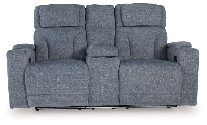 Studio Cave Power Reclining Loveseat with Console