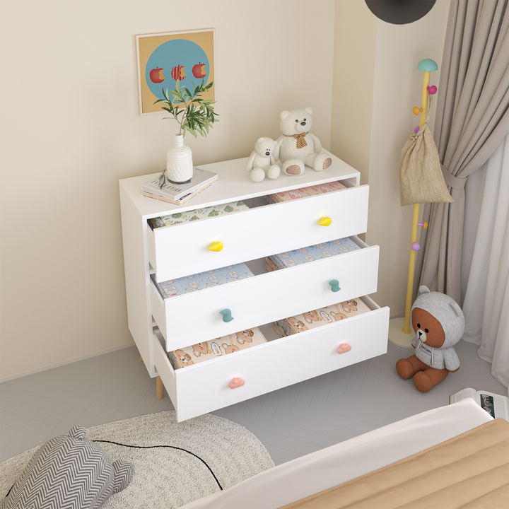 kids-3-drawer-dresser-baby-storage-cabinet-for-nursery-white