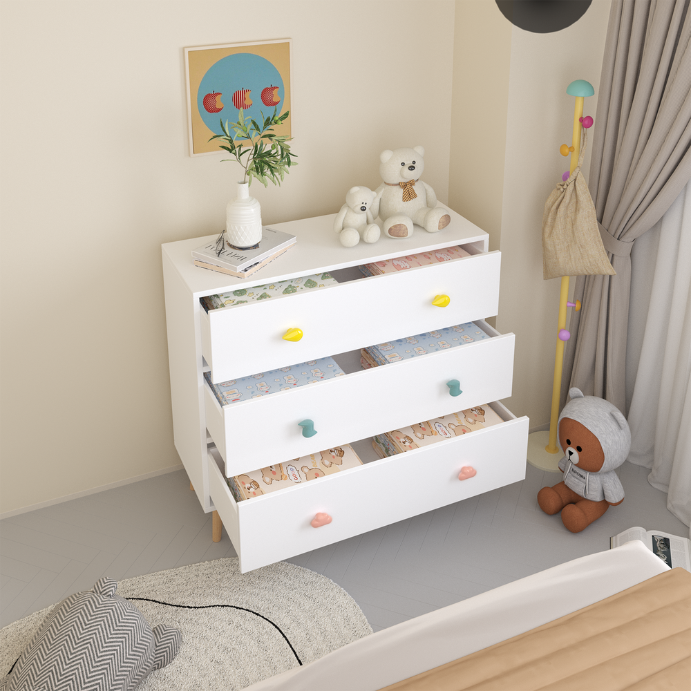 kids-3-drawer-dresser-baby-storage-cabinet-for-nursery-white