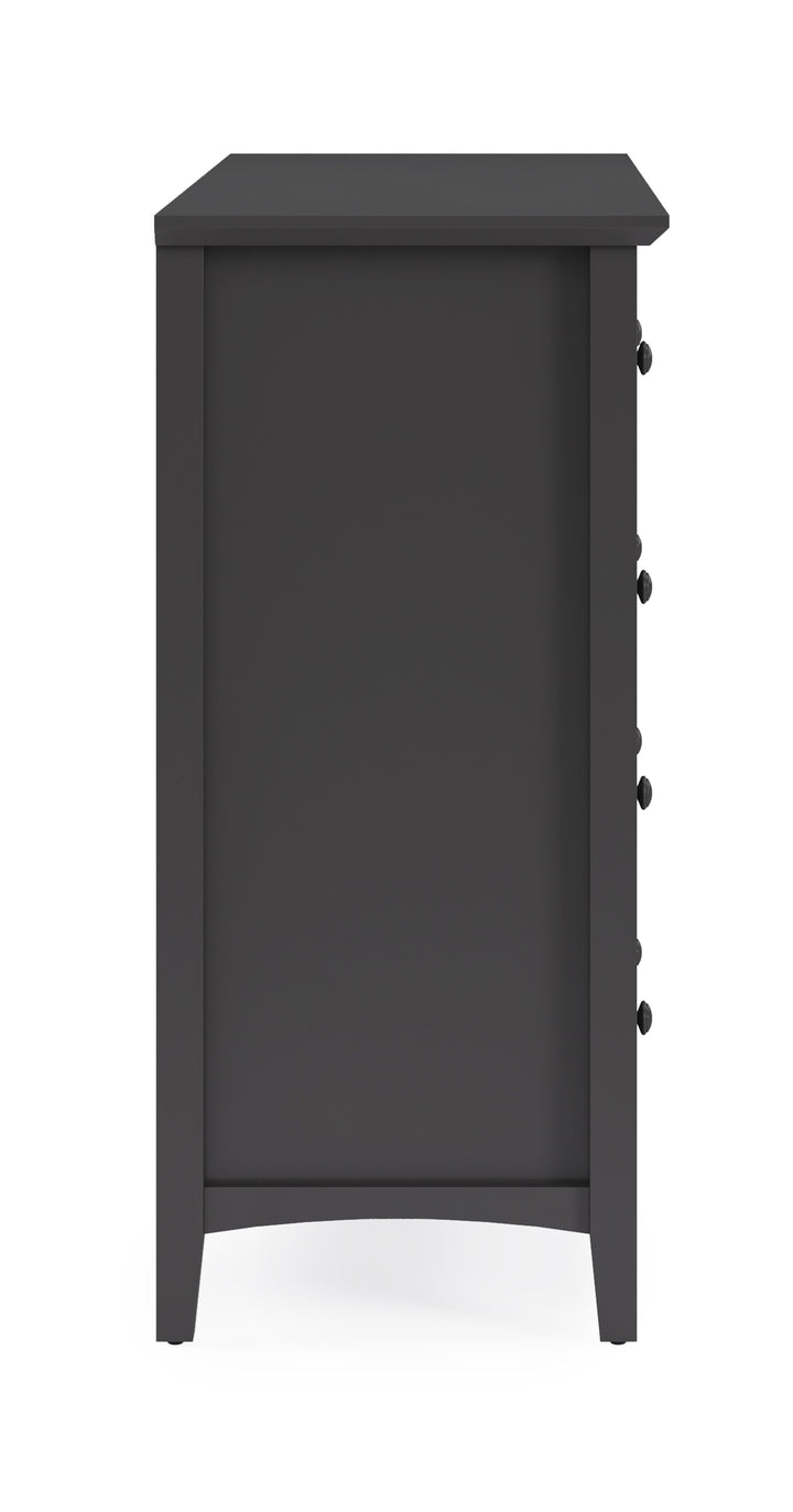 Modus Furniture Pnrb82A Grace Eight Drawer Dresser In Raven Black 2024