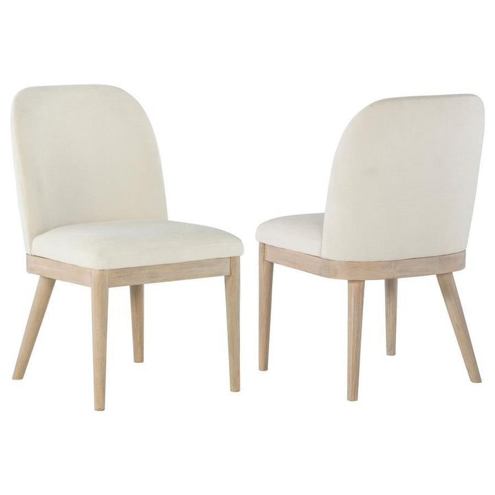 Coaster Furniture Solano - Upholstered Dining Side Chair  - Beige