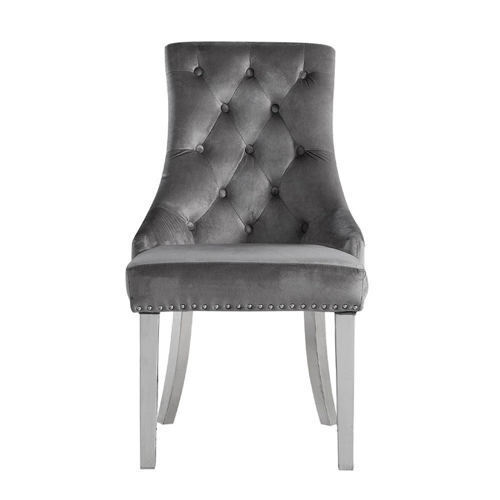 satinka-side-chair-set-of-2-gray-fabric-mirrored-silver