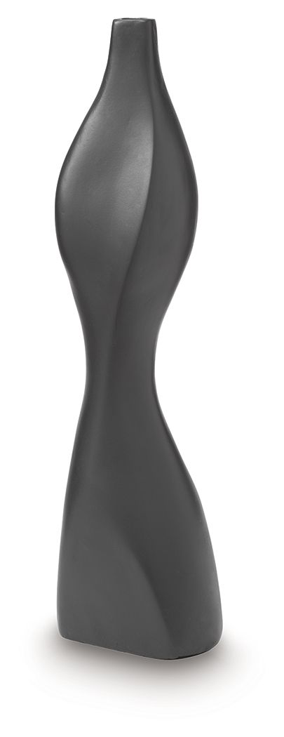 Judsen - Vase - 21.25" - Black by Ashley Furniture product image