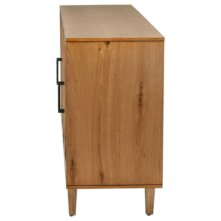 Middleton - 4-Door Sideboard Server With Dual Drawers - Natural
