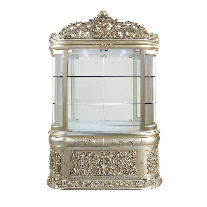 ACME Furniture Sorina Curio Antique Gold