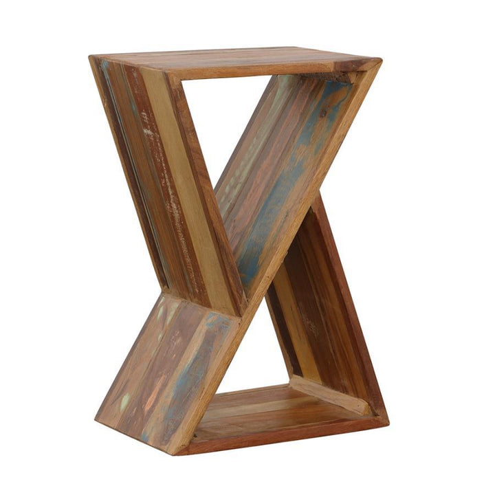 Coaster Furniture Lily - Solid Reclaimed Wood Accent Side Table - Natural