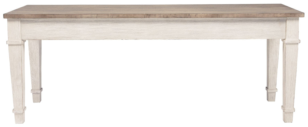 Skempton - Storage Bench - White