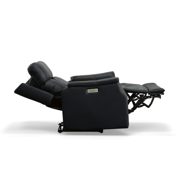 Easton Power Recliner With Power Headrest &amp; Lumbar Ocean