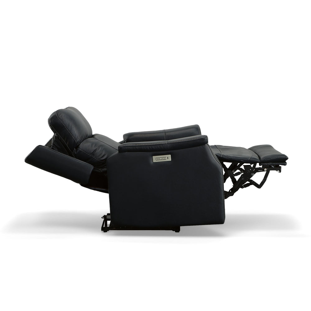 Easton Power Recliner With Power Headrest & Lumbar Ocean