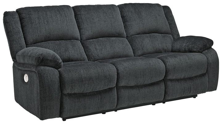 Draycoll - Reclining Power Sofa - Slate