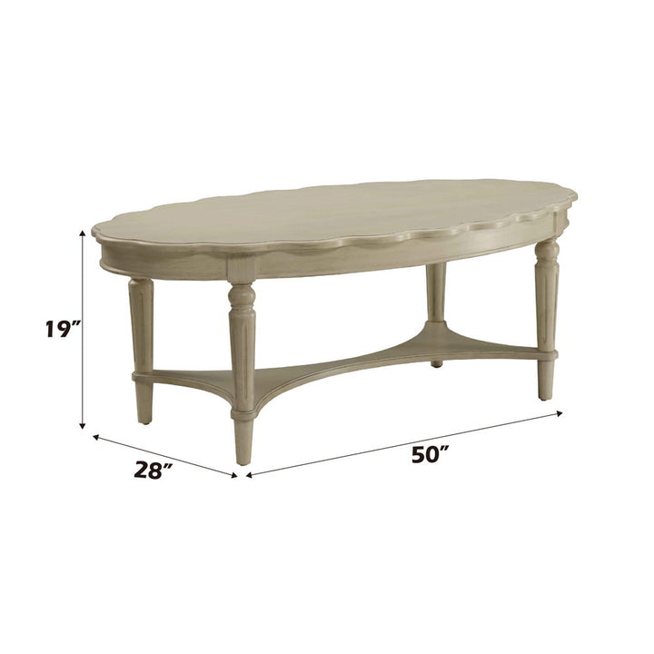 Fordon - Coffee Table - French Antique White