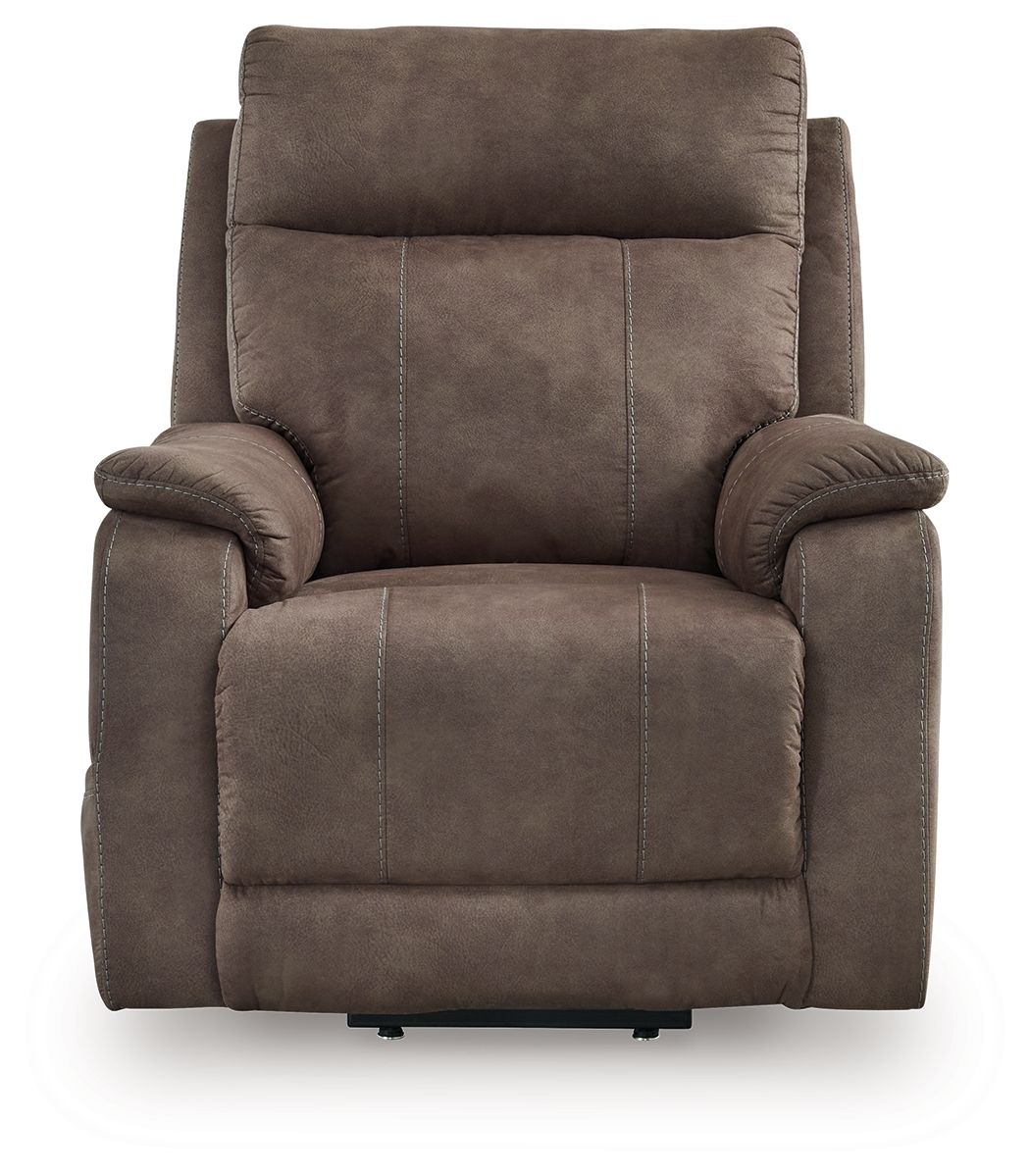 Crestmeade Power Lift Recliner with Heat, Massage & USB Charging - Espresso