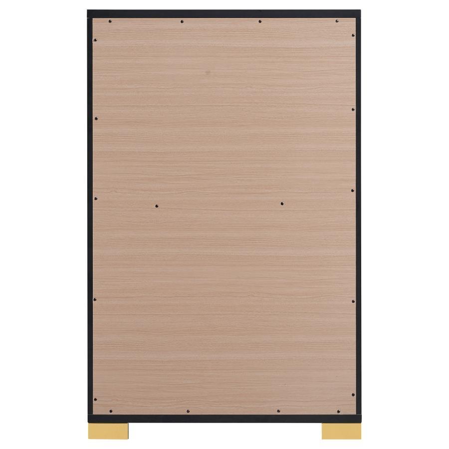 Marceline - 5-Drawer Bedroom Chest - Black
