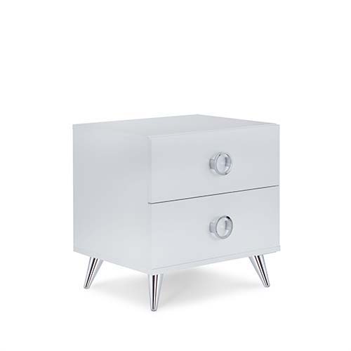 Elms - Accent Table - White
