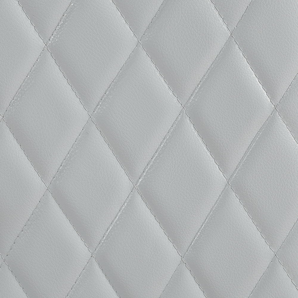 Elonzo - Power Motion Recliner With LED, Power Headrest & Speaker - Light Gray