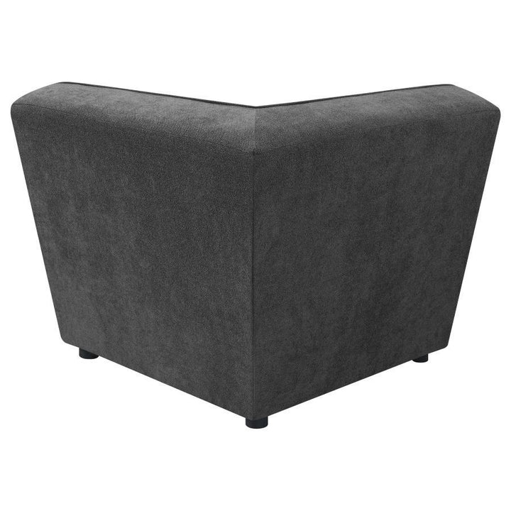 Sunny - 6 Piece Upholstered Modular Sectional Sofa - Charcoal
