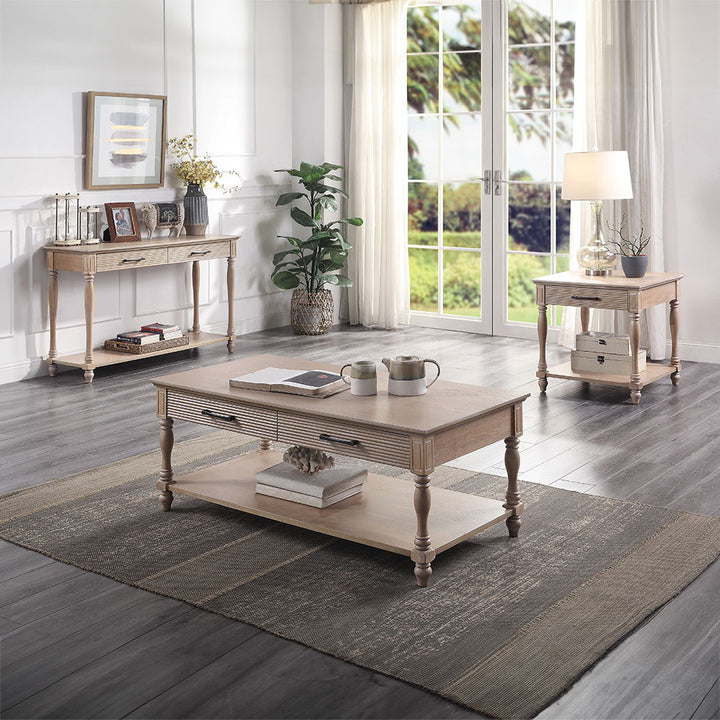 Ariolo - Sofa Table - Weathered Oak