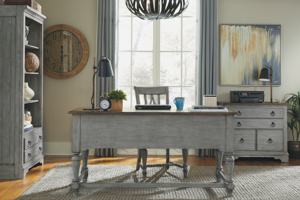 Plymouth Writing Desk Gray