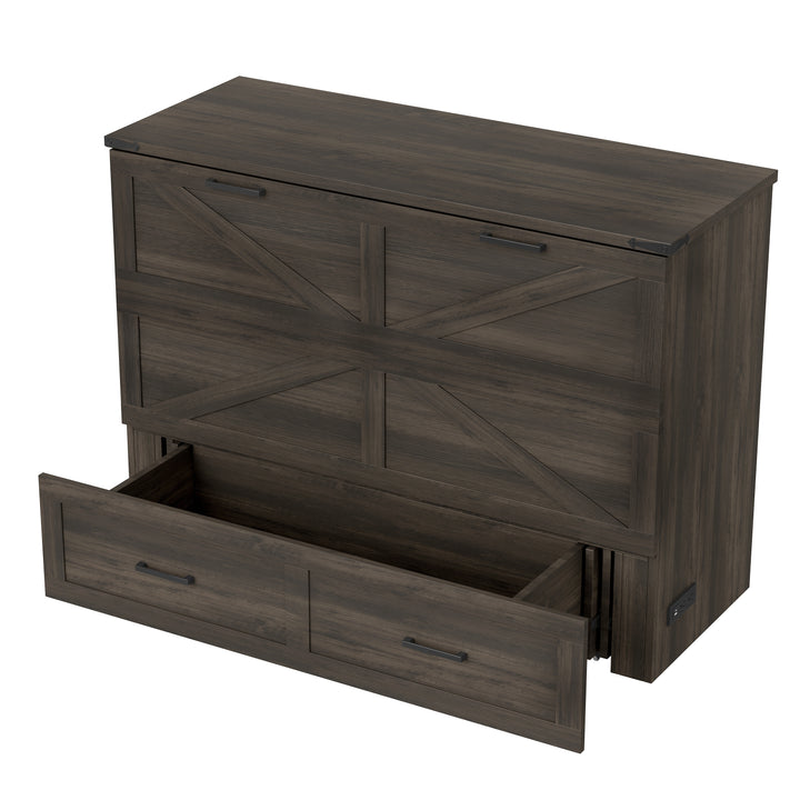 full-size-farmhouse-murphy-cabinet-bed-with-charging-station-and-storage-rustic-gray