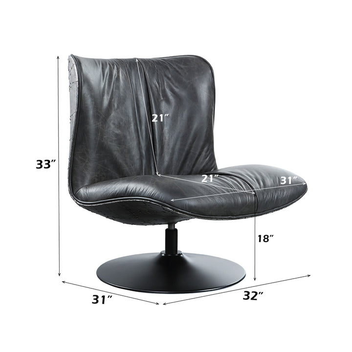 Piotr Accent Chair with Swivel