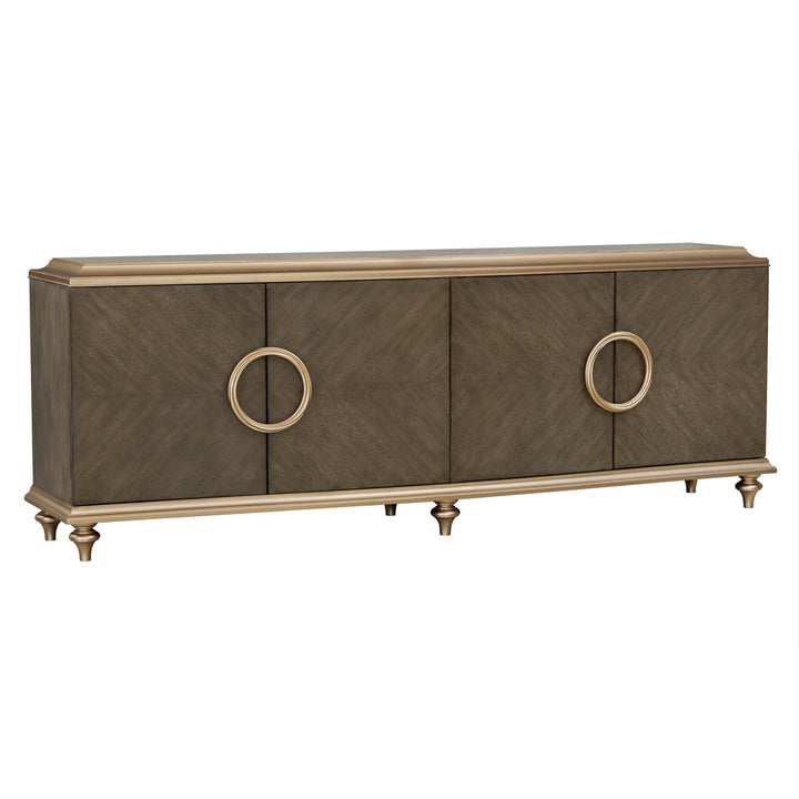 Ashtin Console Cabinet - Brown