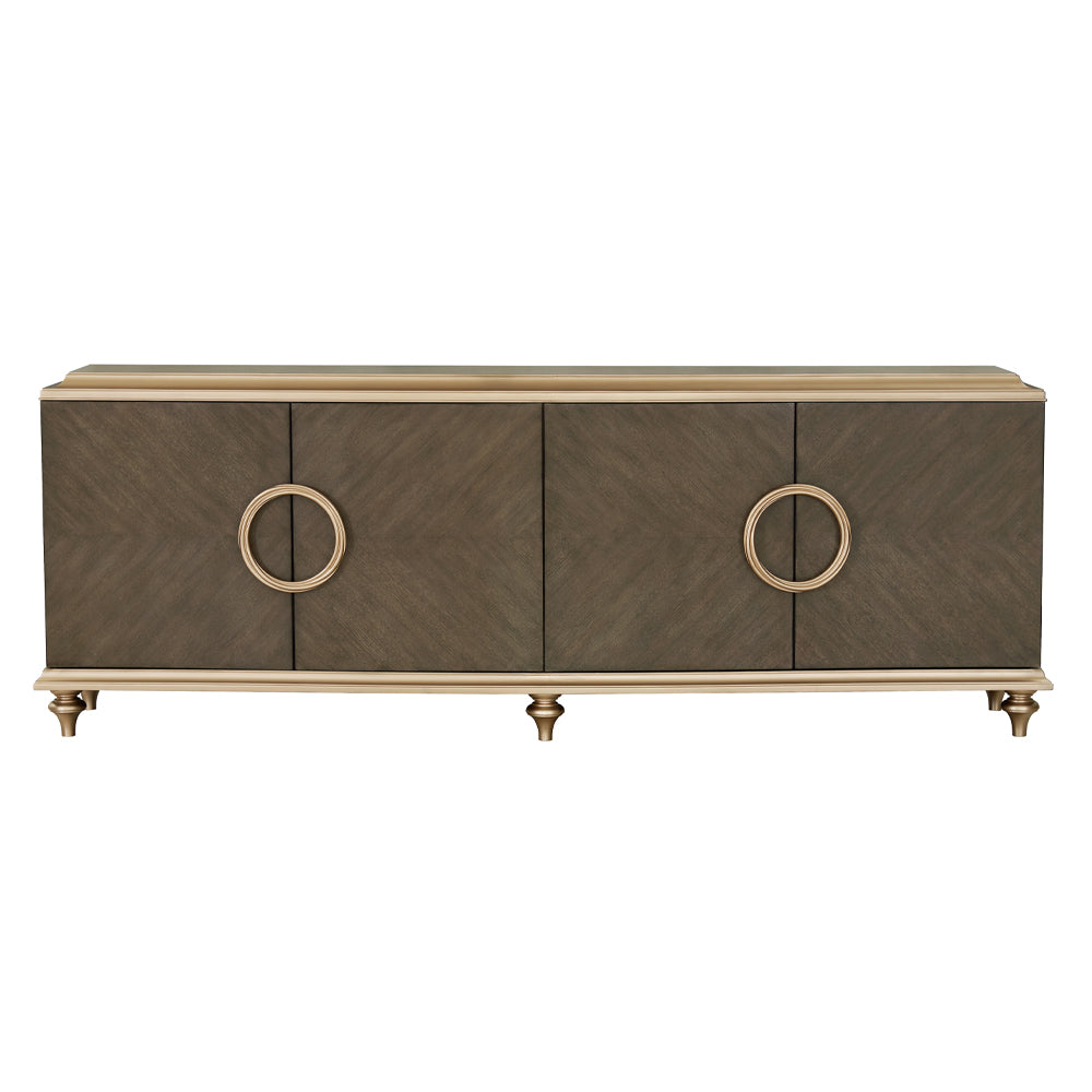 Ashtin Console Cabinet - Brown – view 3