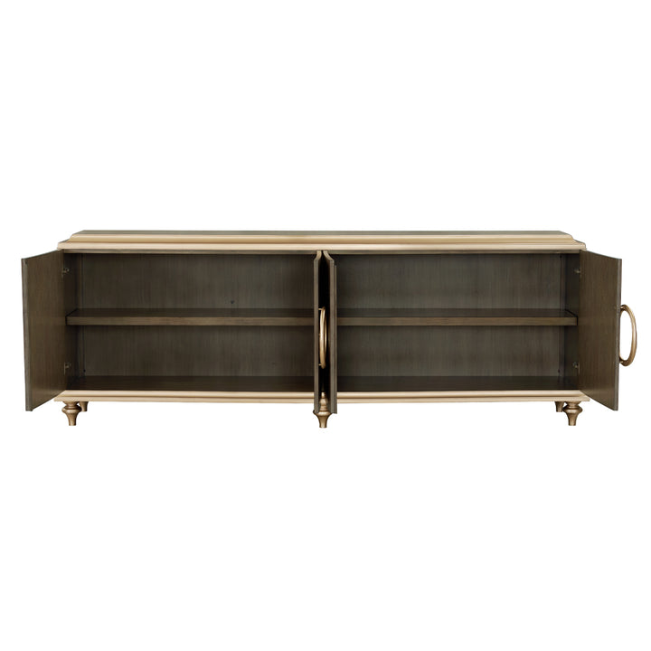 Ashtin Console Cabinet - Brown – view 5
