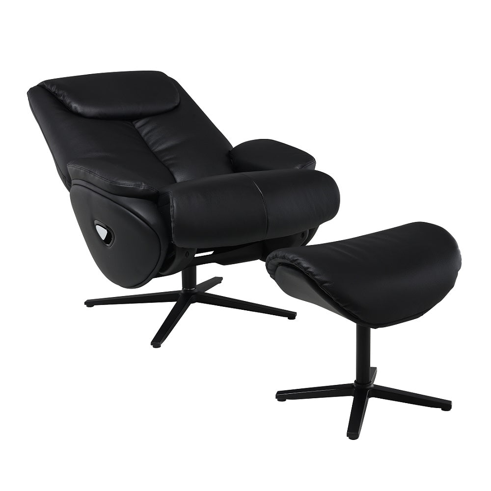 ACME Furniture Labonita Motion Accent Chair with Swivel & Ottoman AC02992