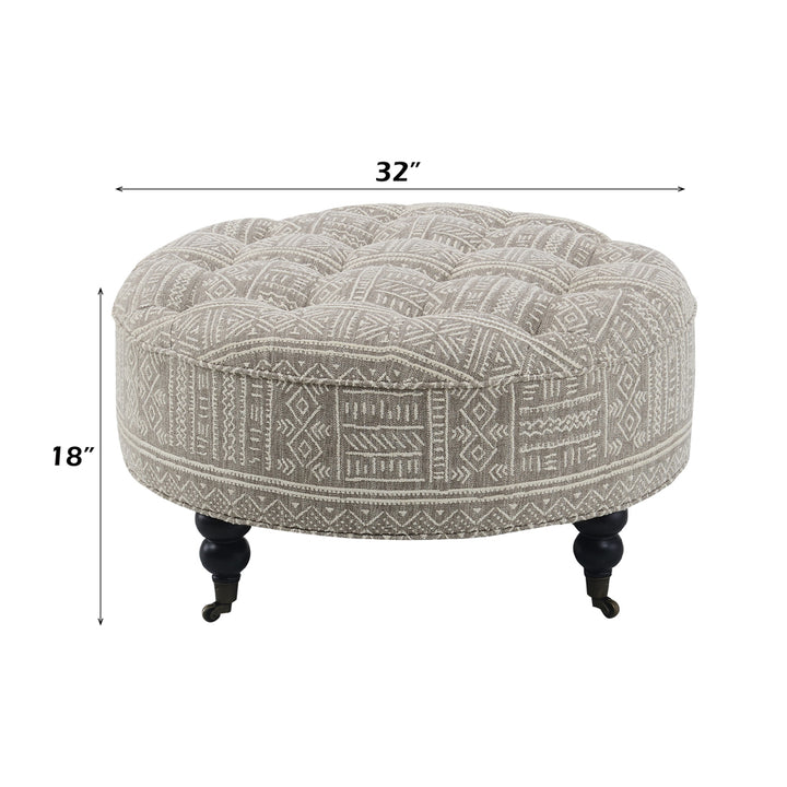 Upendo OTTOMAN with CASTER
