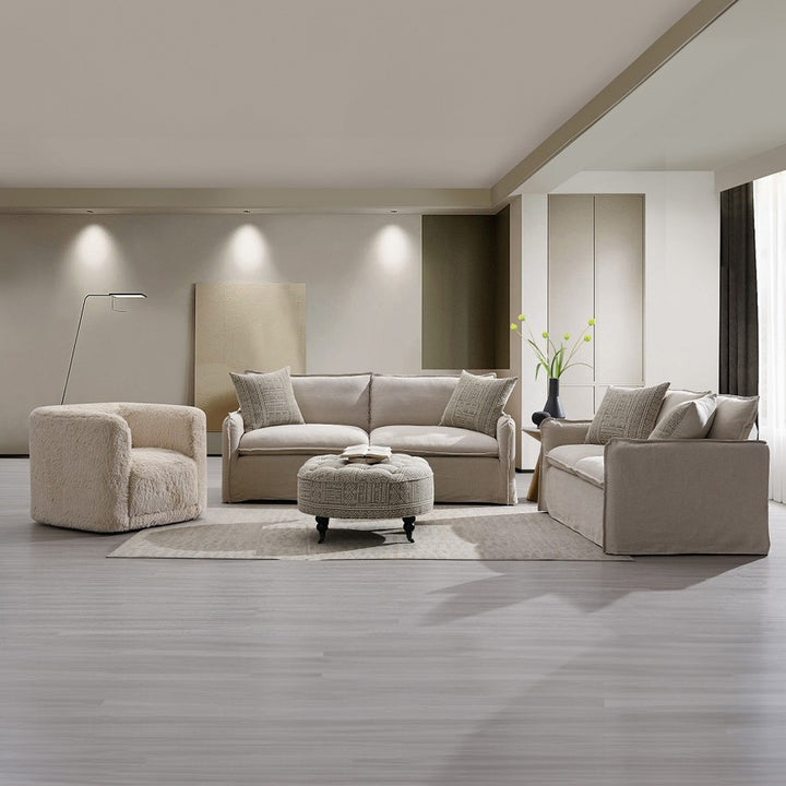 Upendo OTTOMAN with CASTER