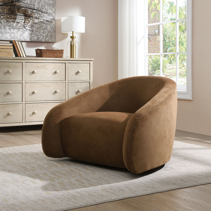 Zoey Accent Chair with Swivel 